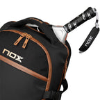 BACKPACK NOX LUXURY OPEN SERIES BLACK BROWN