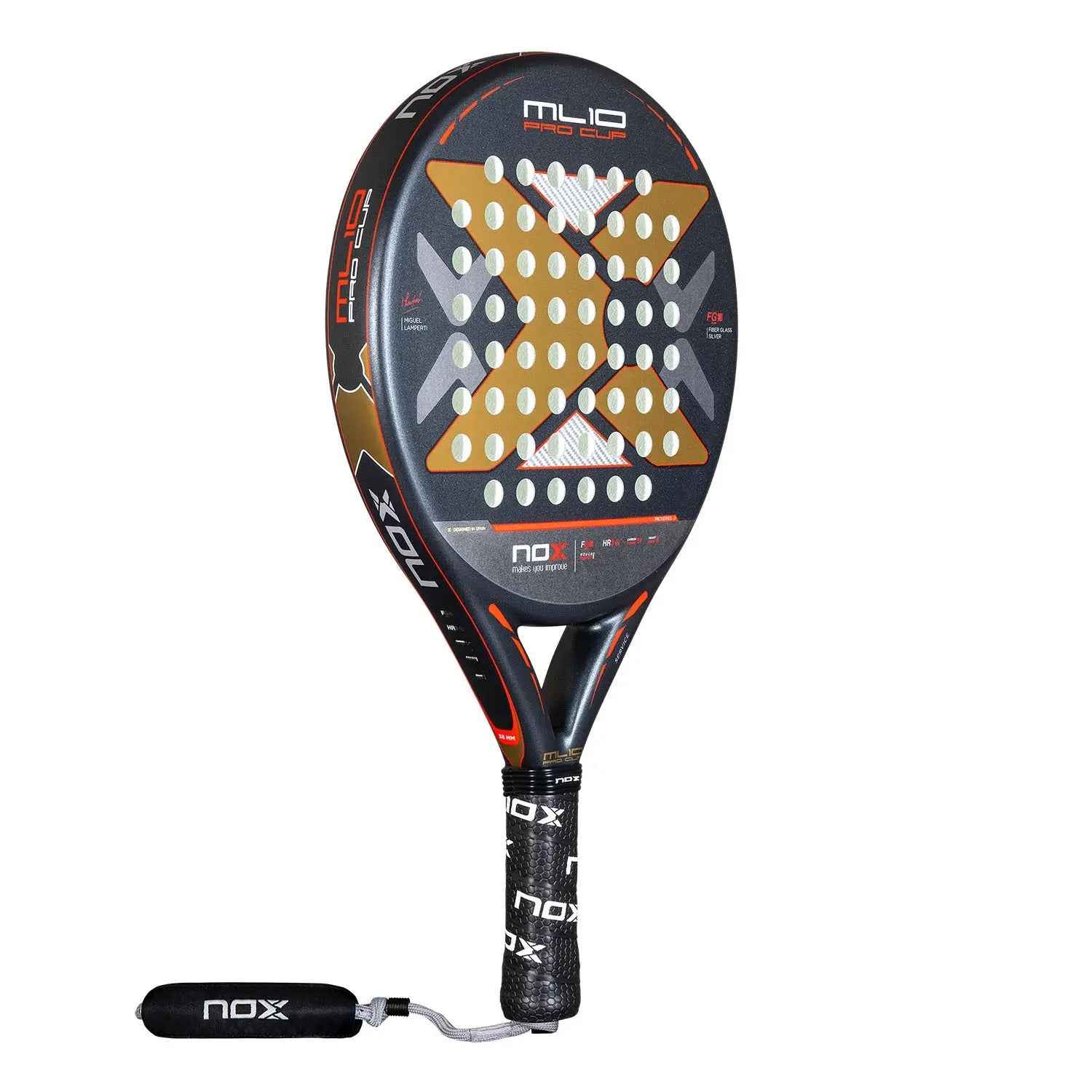 NOX ML10 PRO CUP ROUGH SURFACE EDITION BY MIGUEL LAMPERTI - Ace Padel Store