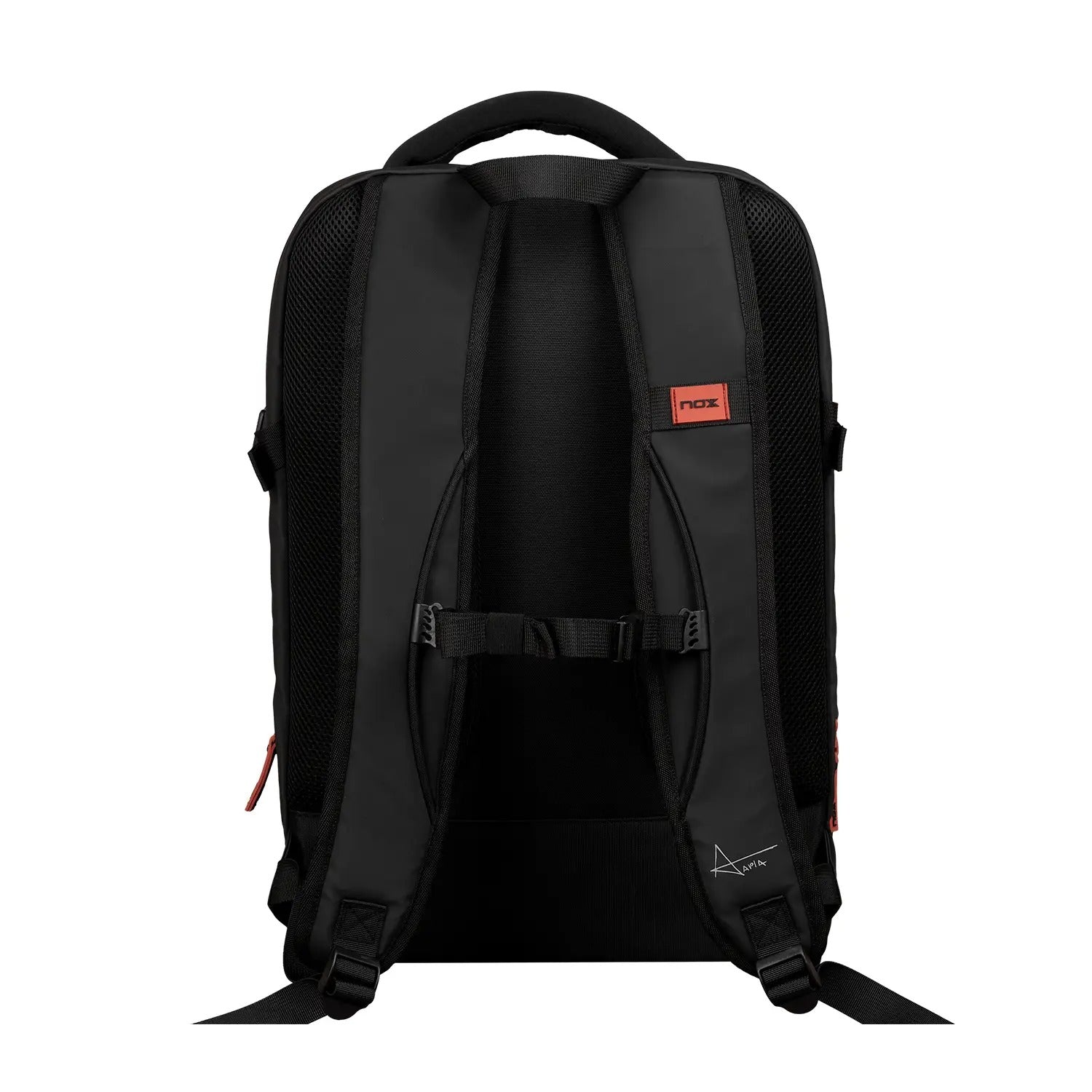 BACKPACK NOX LUXURY OPEN SERIES BLACK RED