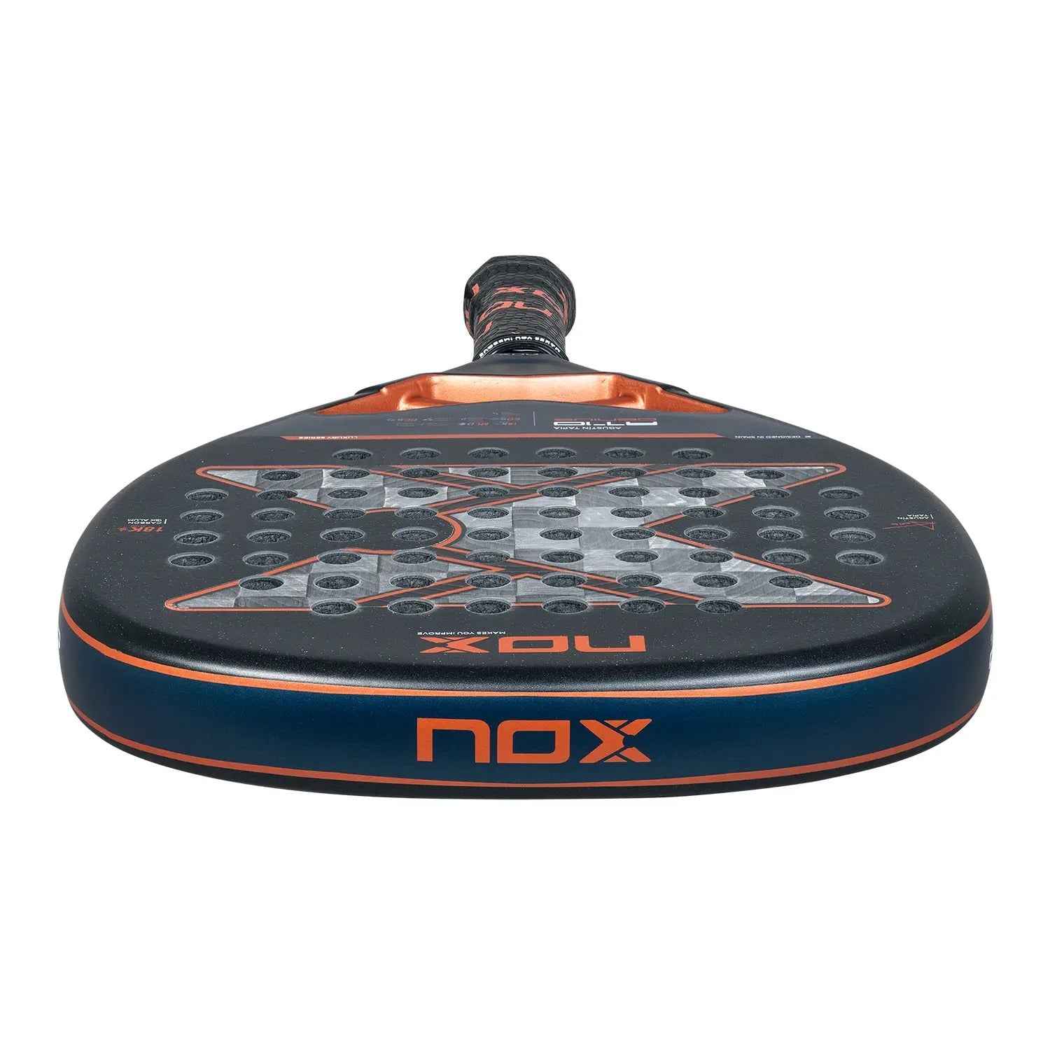 NOX AT10 GENIUS ATTACK 18K ALUM BY AGUSTIN TAPIA 2025 - Ace Padel Store