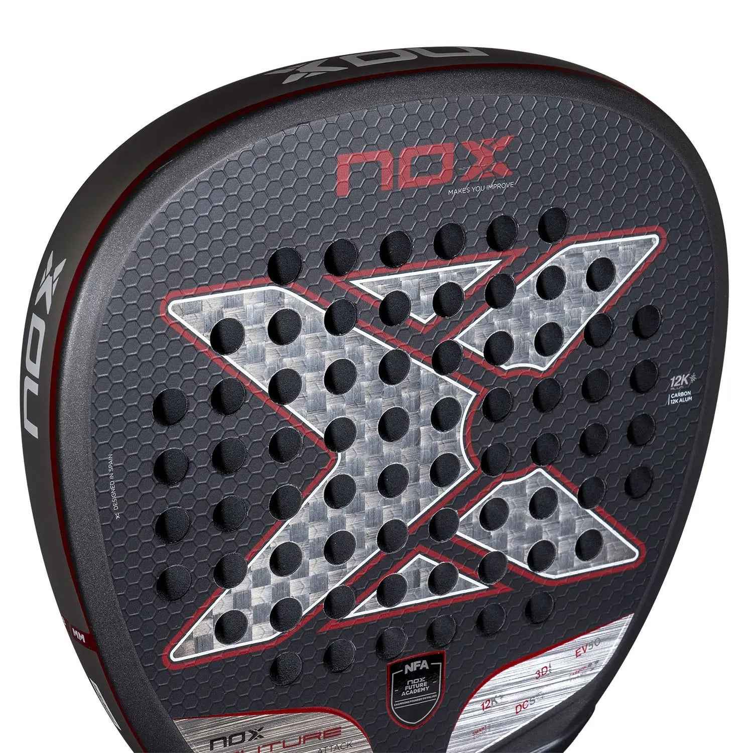 NOX FUTURE ATTACK 12K ALUM - Ace Padel Store