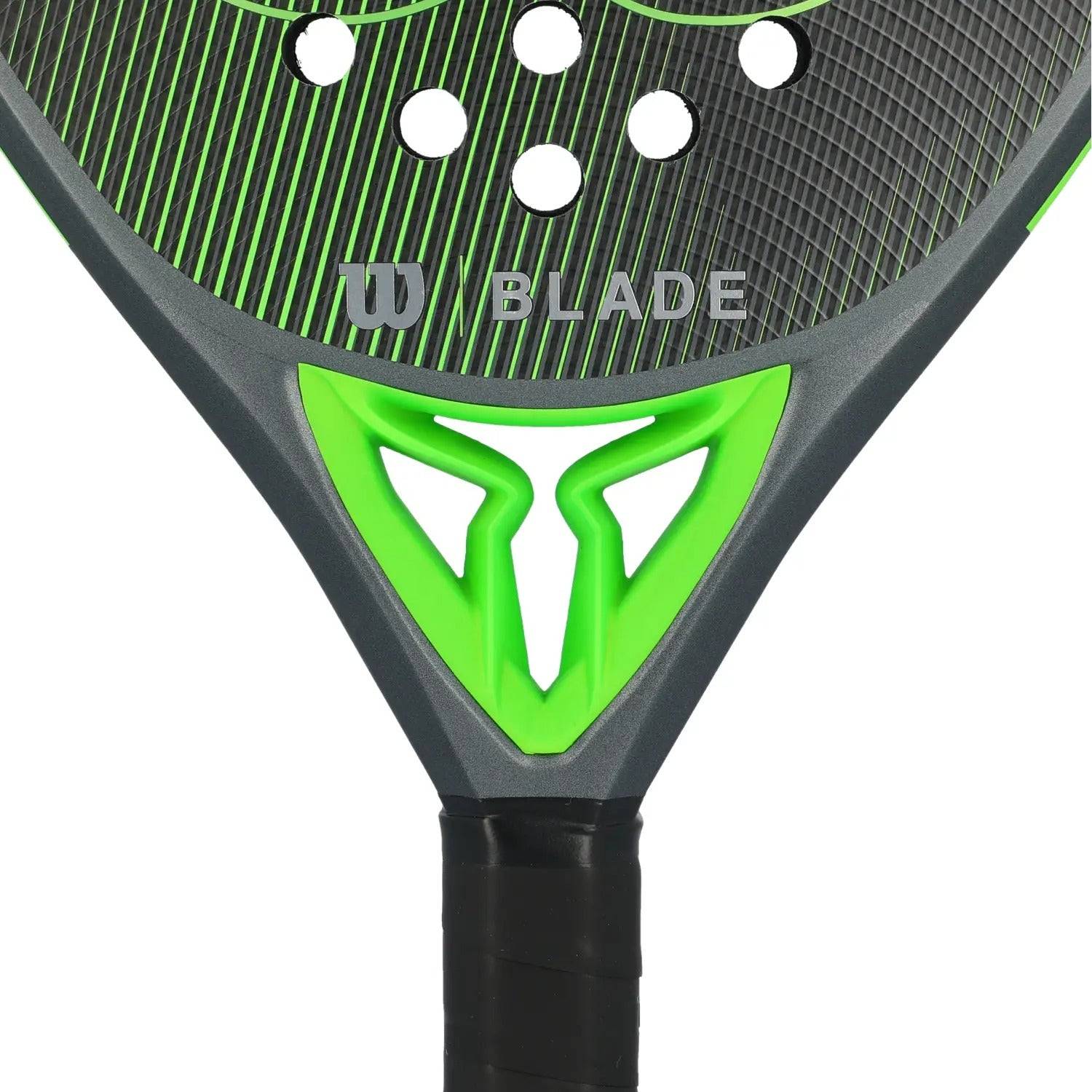 WILSON BLADE PRO PADEL V2 2 BLACK AND GREEN - Ace Padel Store