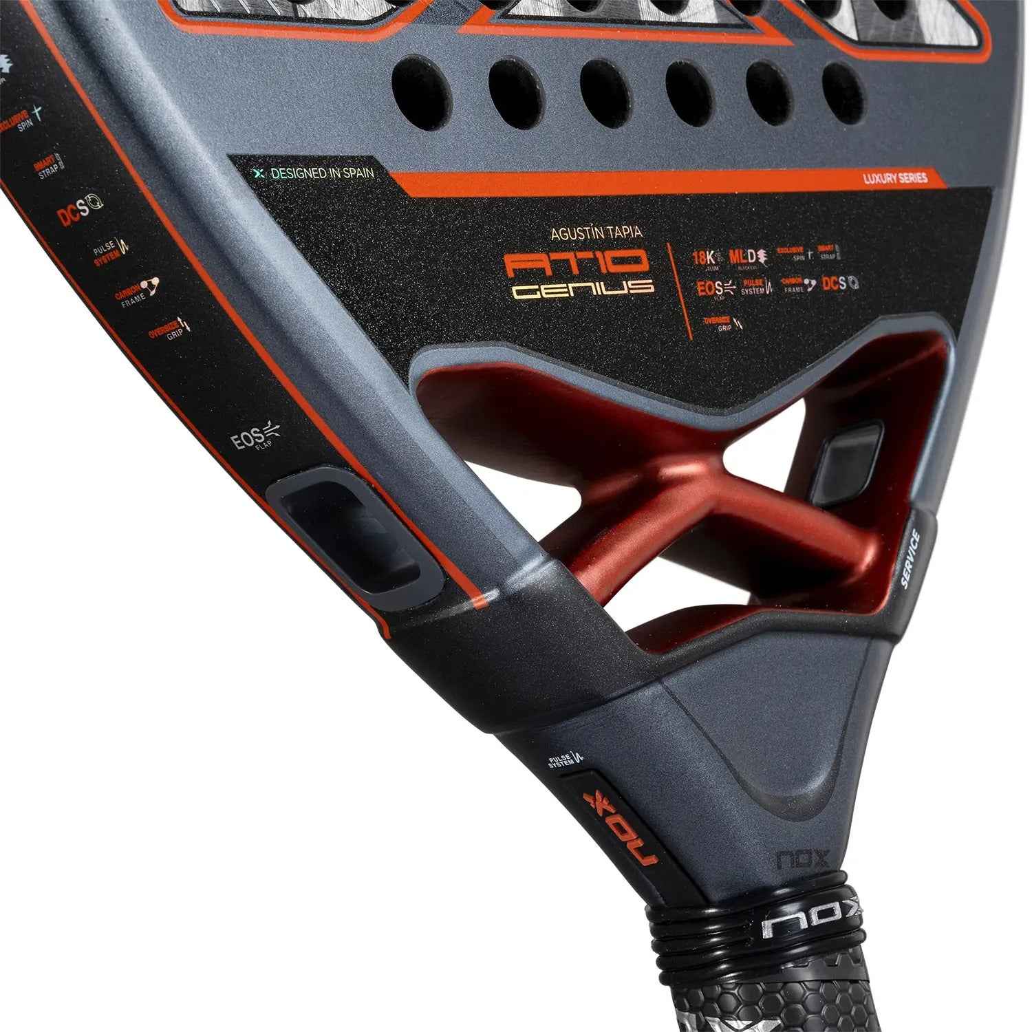 NOX AT10 GENIUS ATTACK 12K BY AGUSTIN TAPIA 2025 - Ace Padel Store