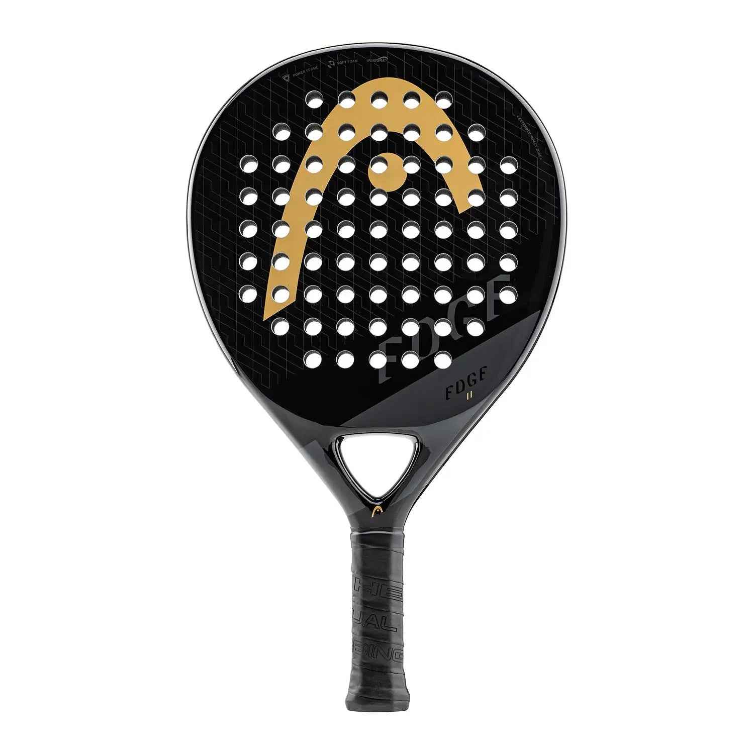 HEAD EDGE II BLACK - Ace Padel Store