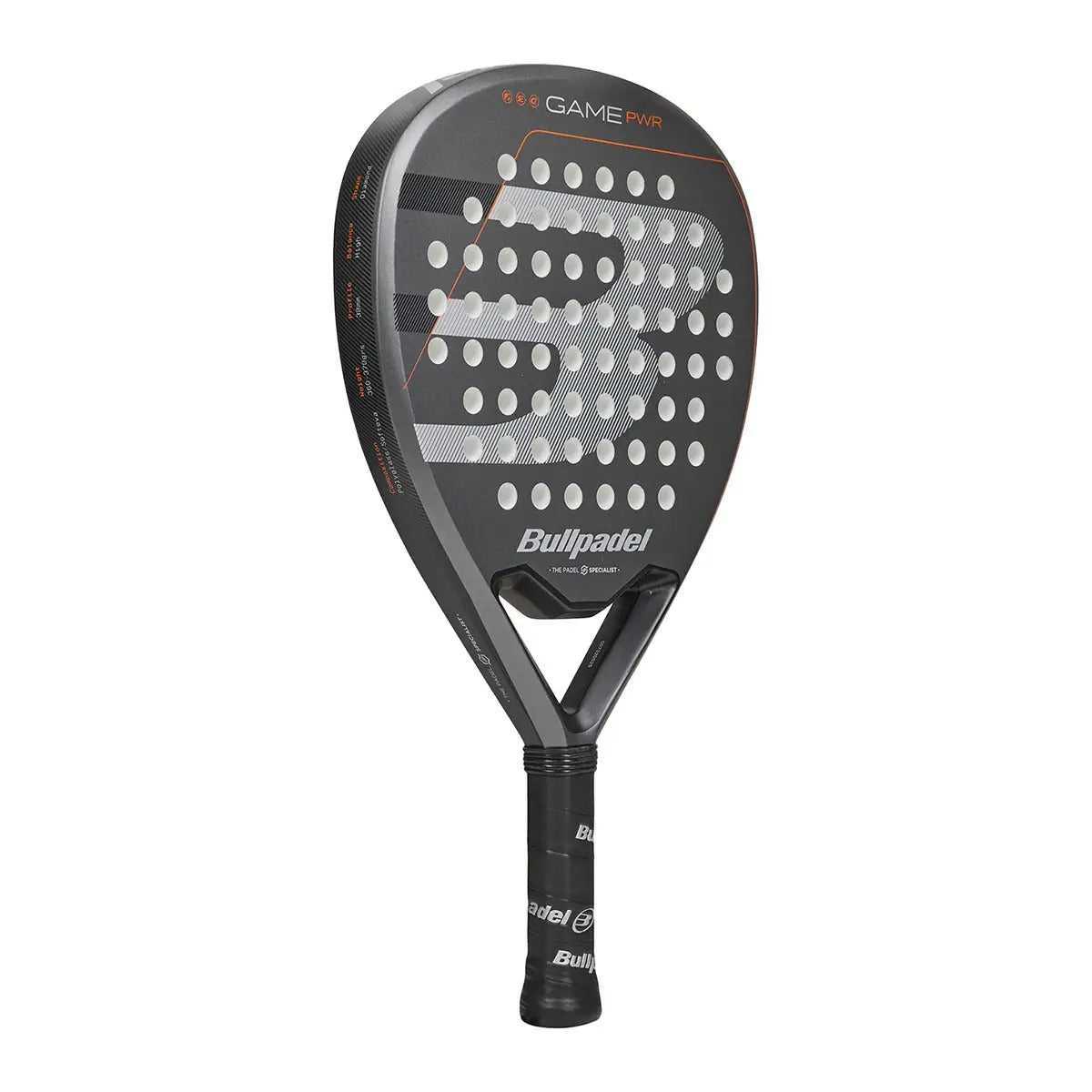 BULLPADEL GAME PWR GREY - Ace Padel Store