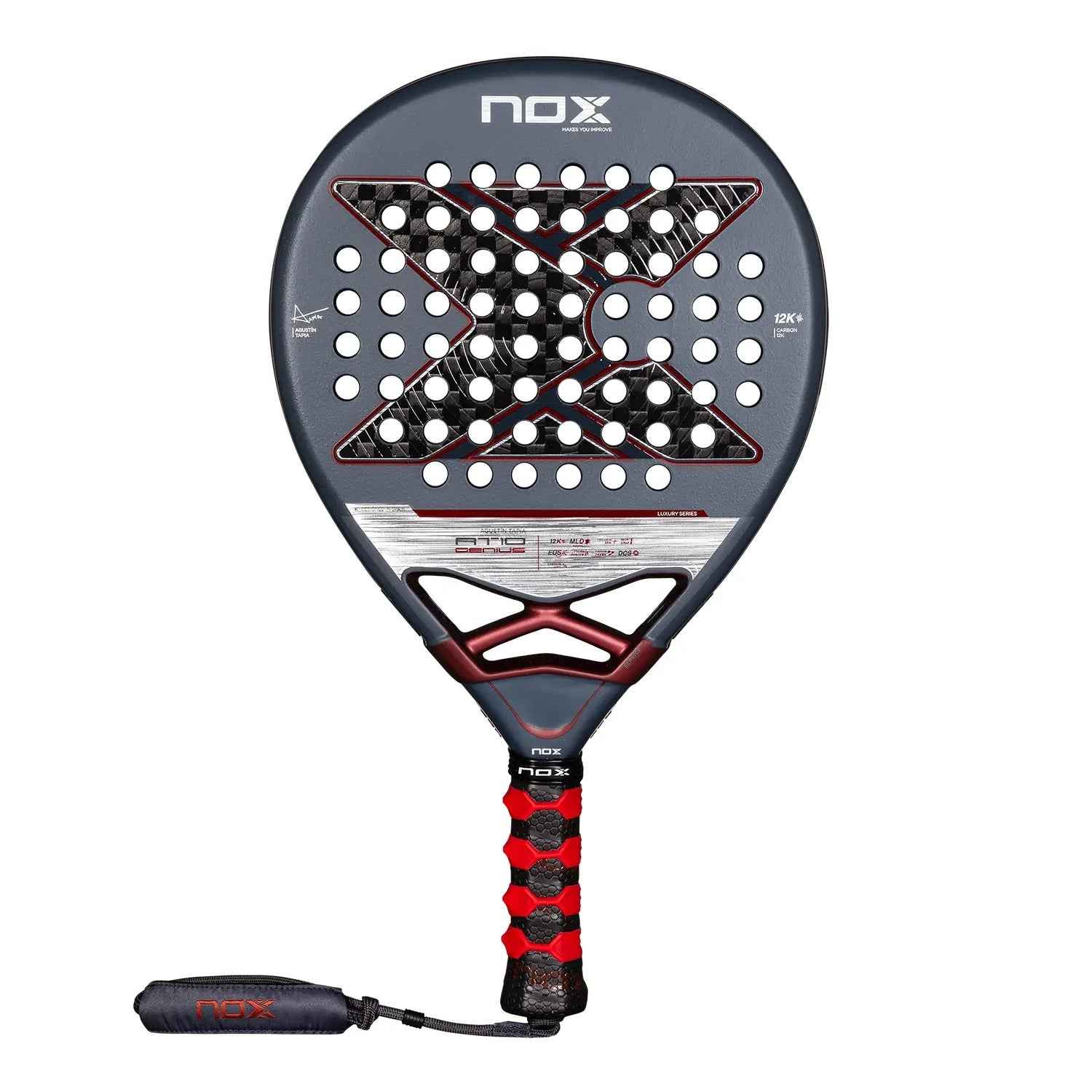 NOX AT10 GENIUS 12K BY AGUSTIN TAPIA 2025 - Ace Padel Store