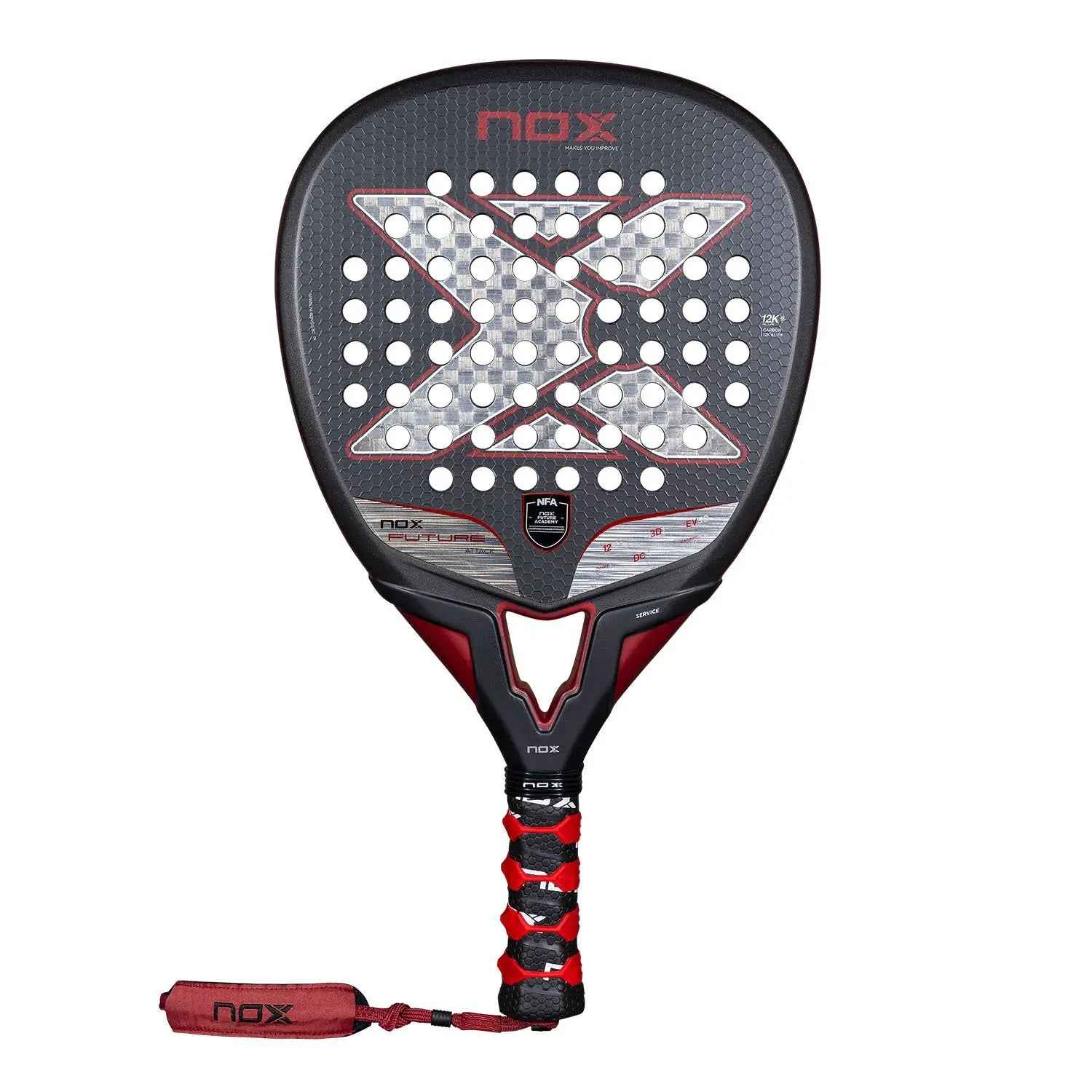 NOX FUTURE ATTACK 12K ALUM - Ace Padel Store
