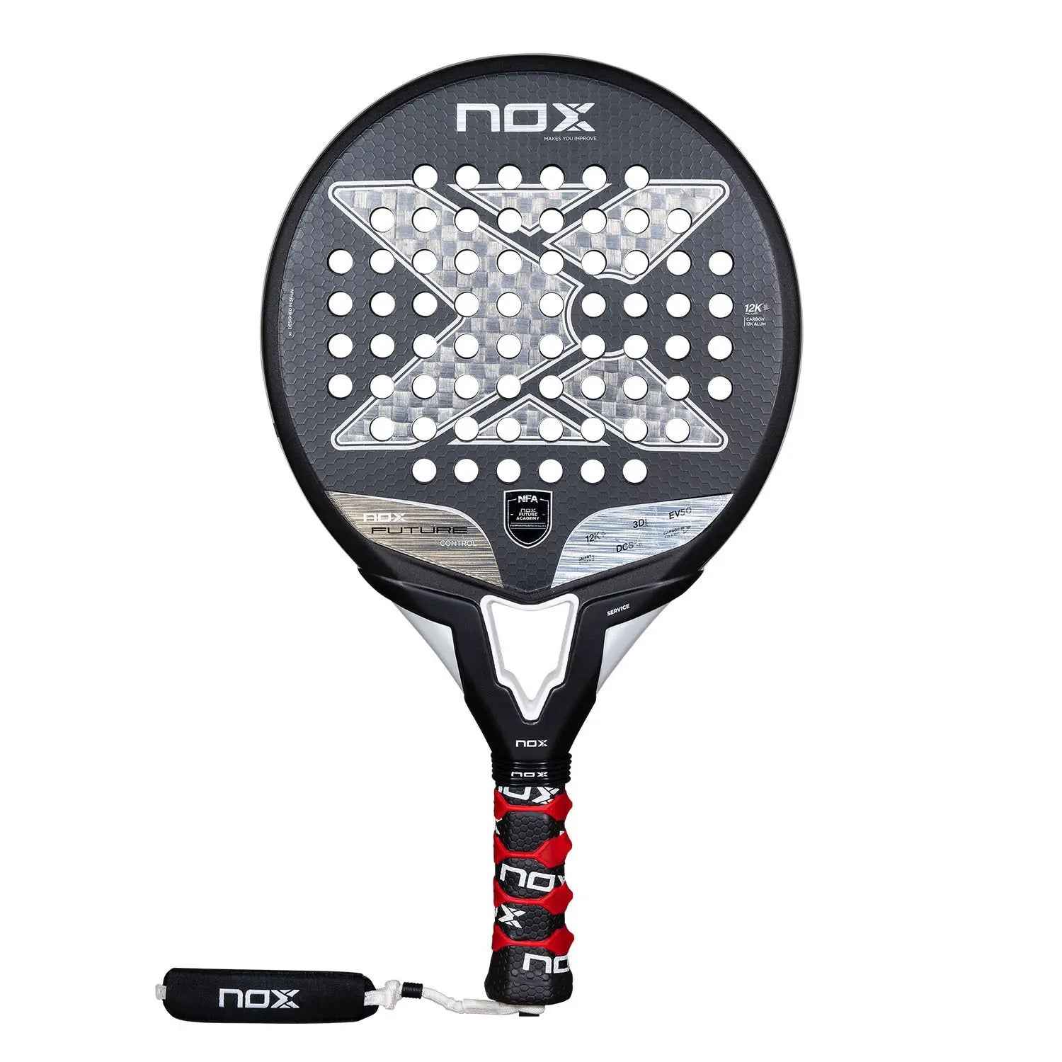 NOX FUTURE CONTROL 12K ALUM - Ace Padel Store