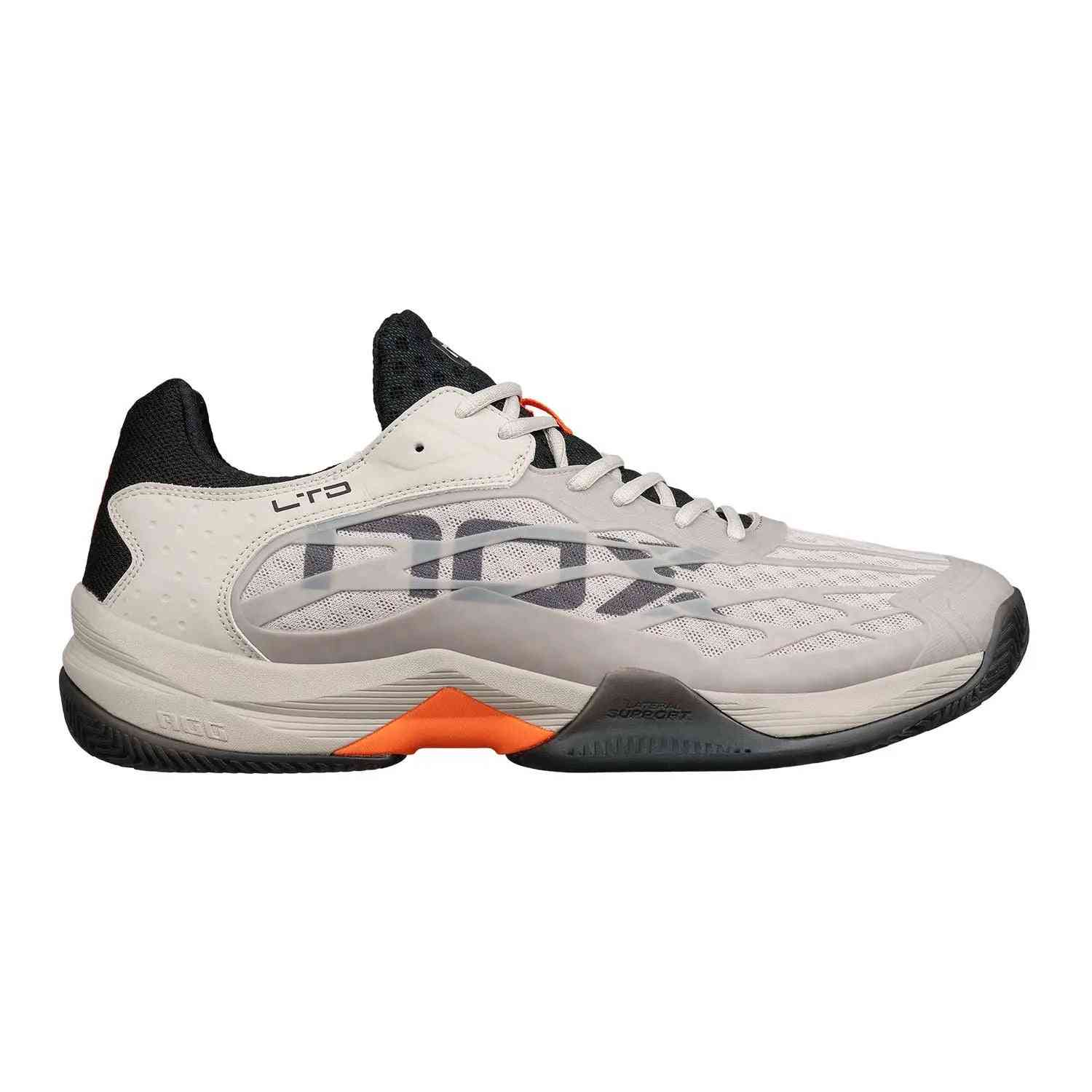 Nox AT10 Limited Edition Calat10ltdd Beige athletic shoe with breathable mesh upper and durable sole, ideal for padel performance and style.